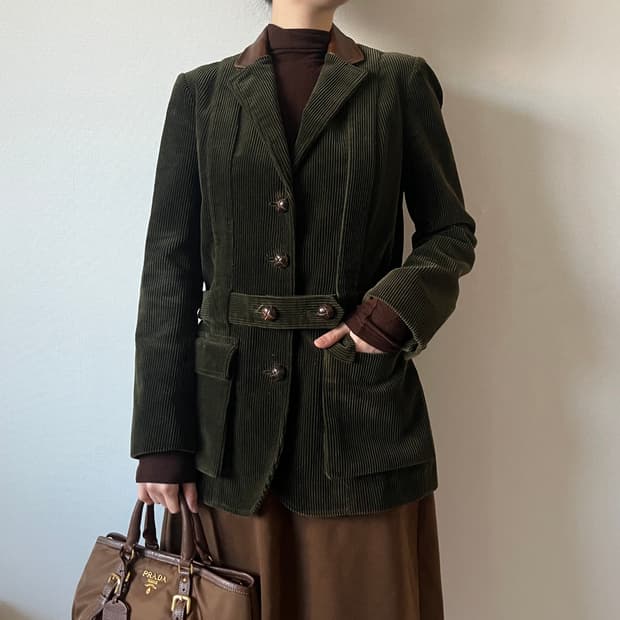 POLO RALPH LAUREN Belted Jacket 두산라이센스