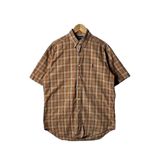 [Polo] 폴로 랄프로렌 블레이크 체크 반팔셔츠