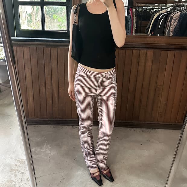 PRADA striped pants