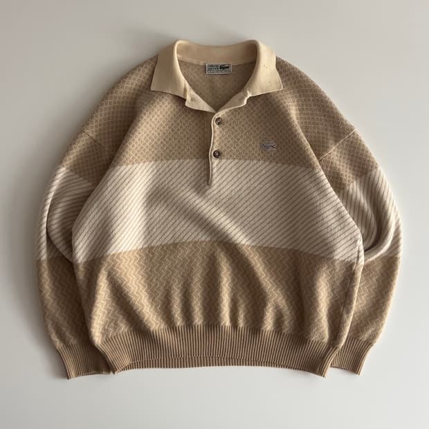 라코스테 하프버튼 카라 니트 7