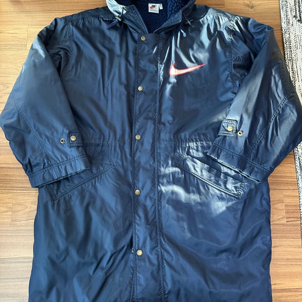 90s 나이키 빅스우시 쉐르파 파카 돕바 100