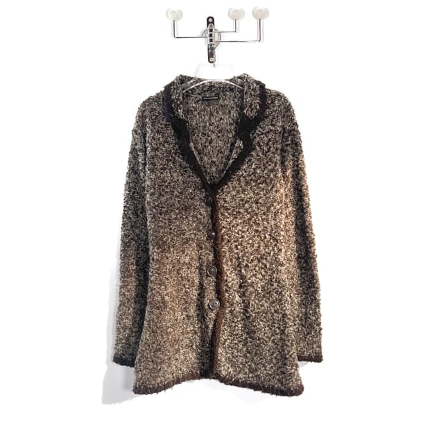 빈티지 울 가디건 자켓