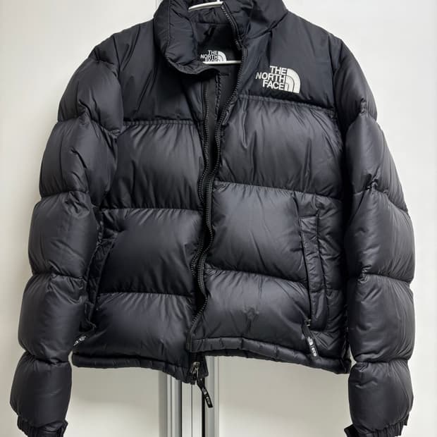 노스페이스 눕시 패딩 블랙 s (90)