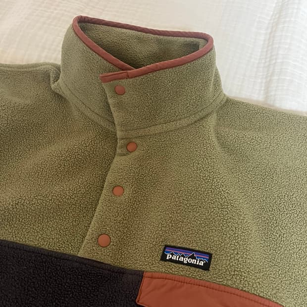 파타고니아 신칠라 후리스 플리스 아노락 맨투맨 