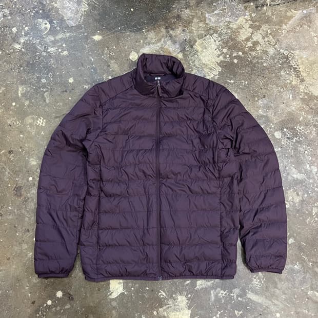 L) 유니클로 울트라 라이트다운 경량 패딩 점퍼 자켓