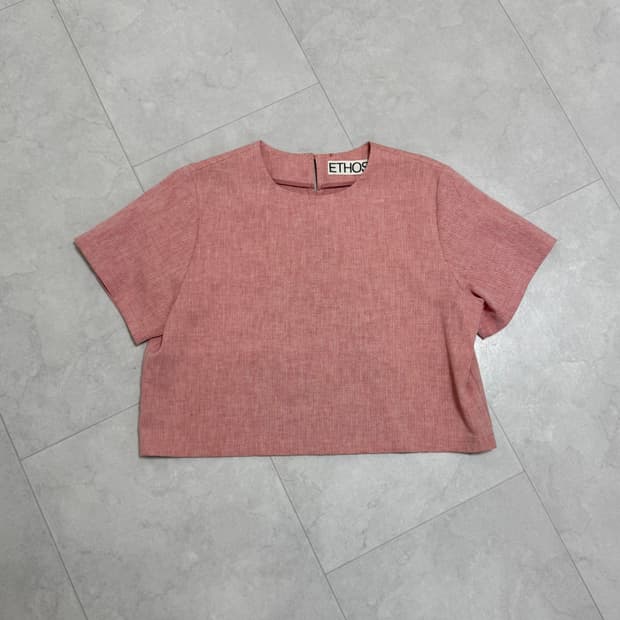 에토스 크롭 반팔