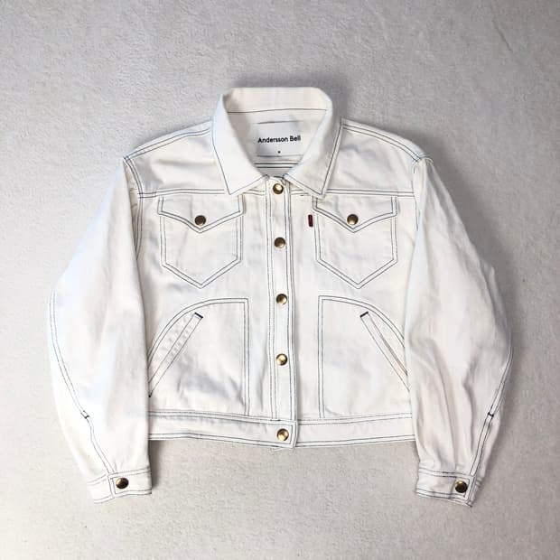 앤더슨벨 데님자켓 