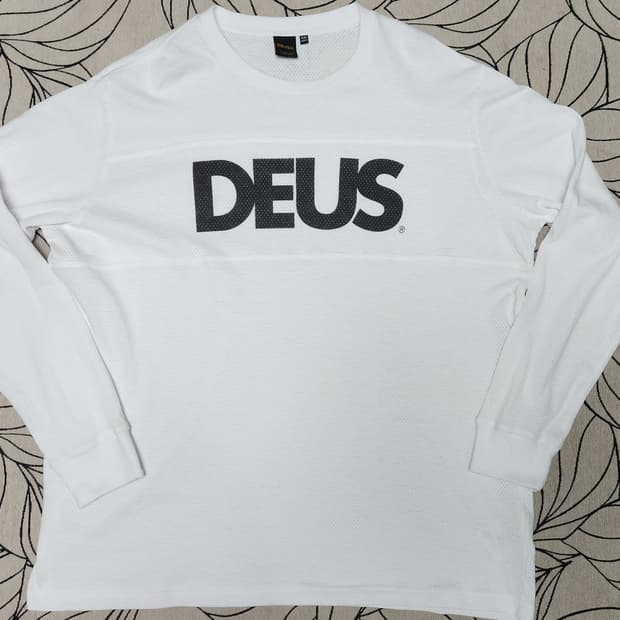 데우스 엑스 마키나 올캡스 모토 트랙 져지 화이트 2XL