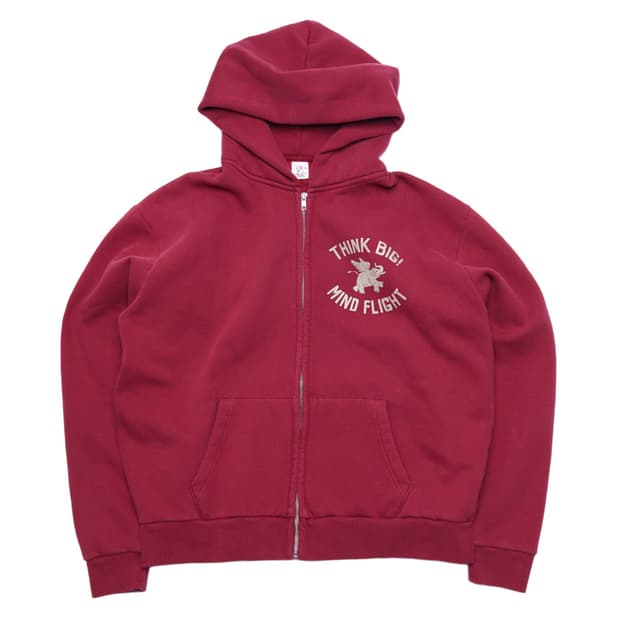 COLLECT PIECES THINK BIG ZIP-UP HOODIE