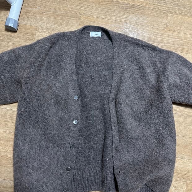 모헤어 가디건 