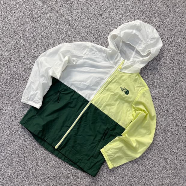 140 노스페이스 키즈 바람막이 자켓 0319J