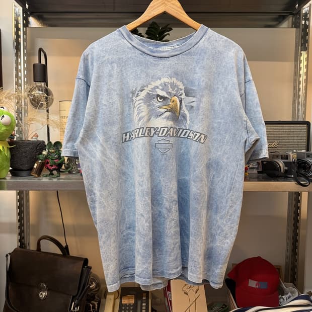 할리데이비슨 독수리 피그먼트 다잉 USA 생산 L XL