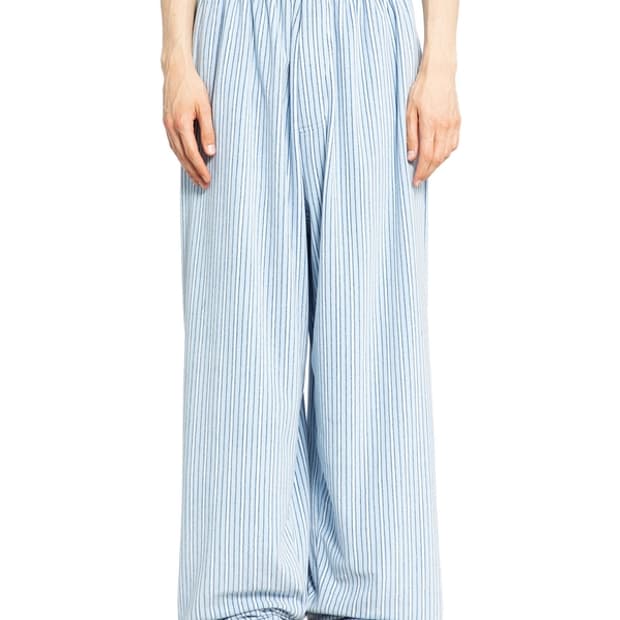 [M] 발렌시아가 라지 파자마 팬츠 라이트 블루