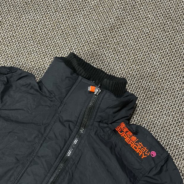 슈퍼드라이 더블 블랙라벨 바람막이 자켓(매장판)