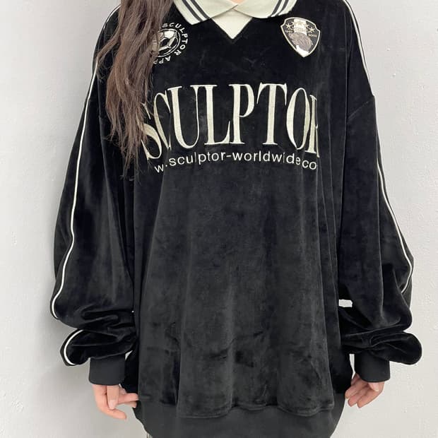 스컬프터 벨벳 로고 유니폼
