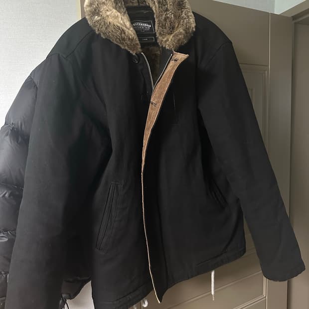 프리즘웍스 덱자켓 블랙 L