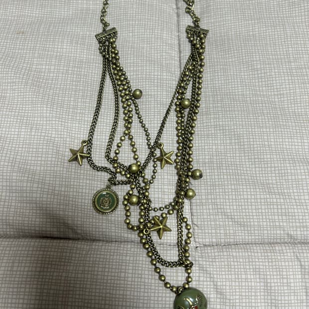 레테 빈티지 y2k 와투케 목걸이