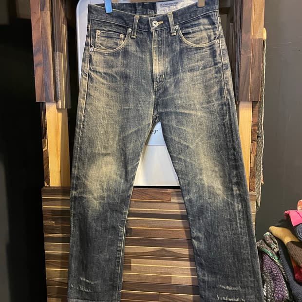 네이버후드 샐비지 데님