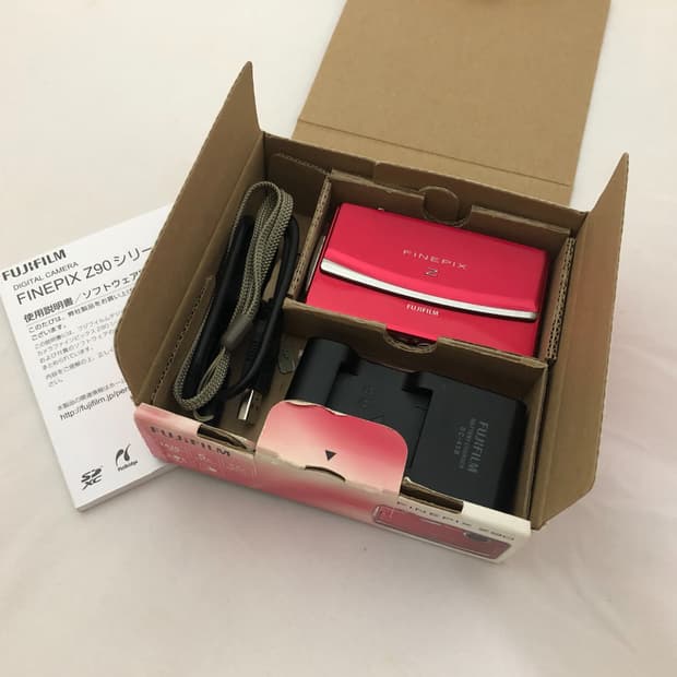 (박스셋) 후지필름 파인픽스 FinePix Z90 핑크 빈티지 디카