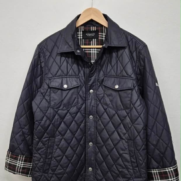 [LL] 버버리 블랙 라벨 퀄팅 셔츠 자켓
