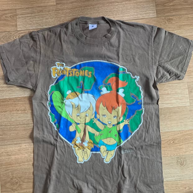 90s flintstones 빈티지 티셔츠