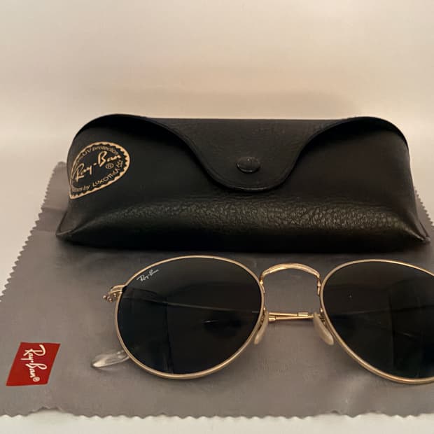 레이벤 RB3447 ROUND METAL 001