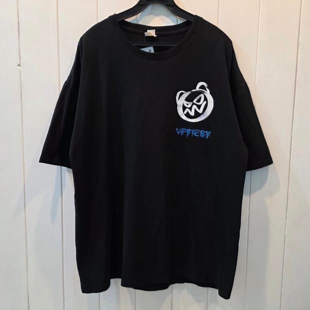 그래피티 프린팅 스트릿 반팔