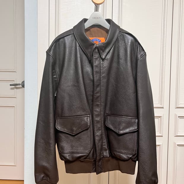 Cooper A-2 Goat leather jacket 44L
