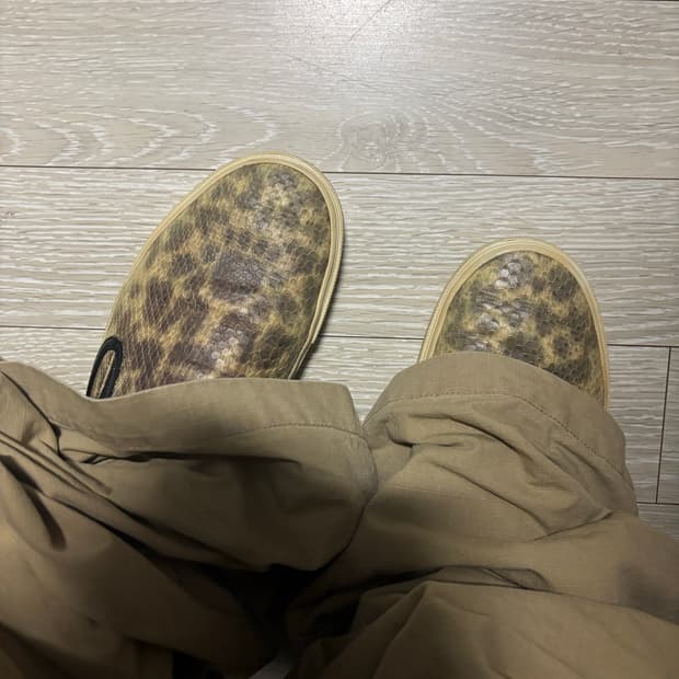 FW14 Saint Laurent Snake Slip Ons