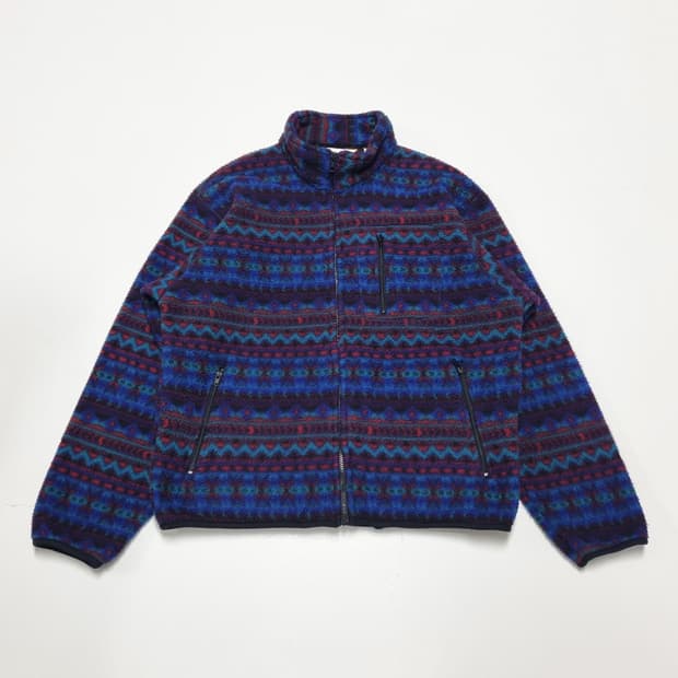 90S 빈티지 ST JHONSBAY 후리스 자켓 - L 