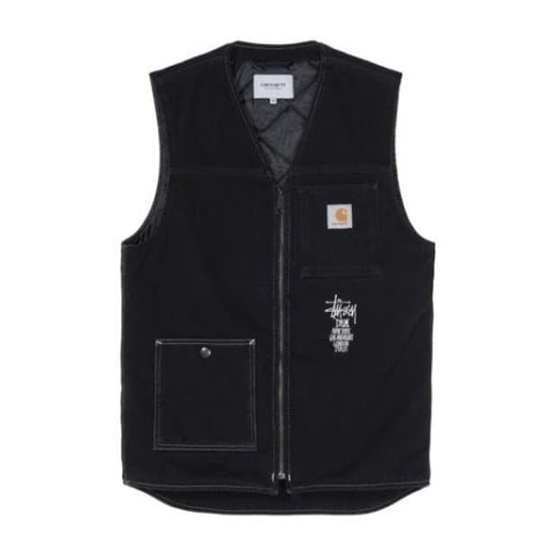 도버스트릿마켓 스투시 x 칼하트 베스트