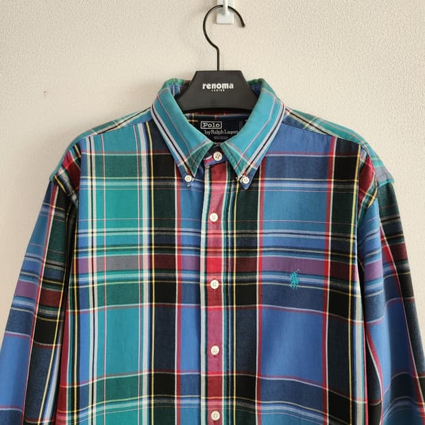 폴로랄프로렌 체크셔츠 (L