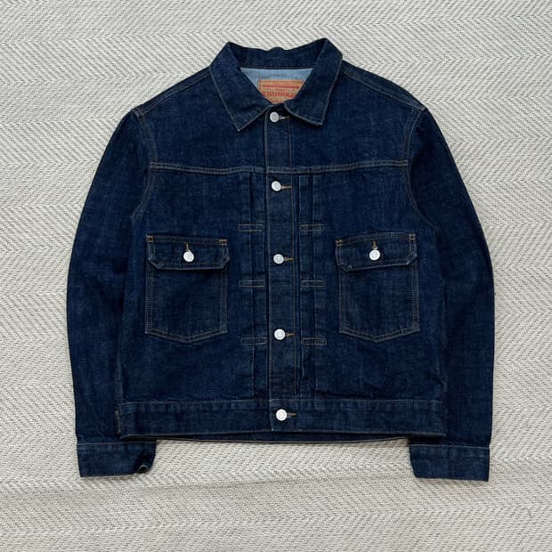 아웃스탠딩 셀비지 데님 트러커자켓 r3116 