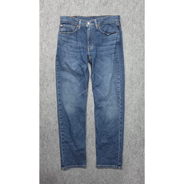 리바이스 502 테이퍼드 진 데님팬츠 청바지 34 x 32