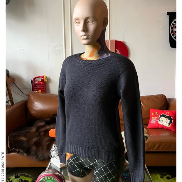 A.P.C. 1999F/W Minimal Wool Knit Sweater