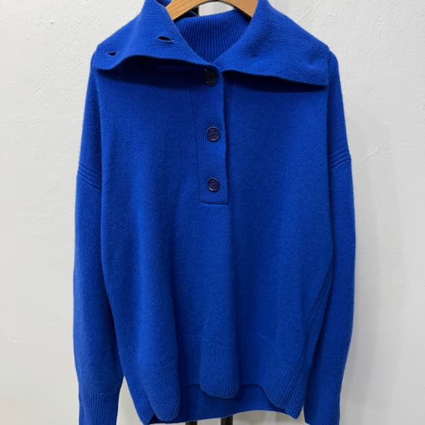 정품) COS 코스 여성 오버핏 캐시미어100 니트 스웨터 XS