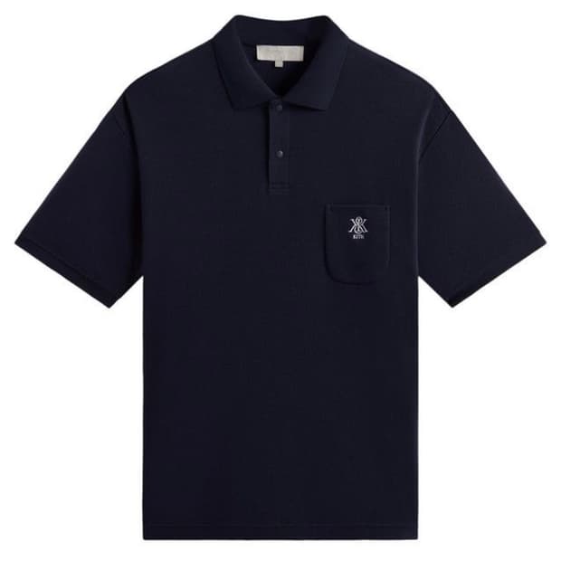 KITH Ethan Pique Polo ‘Nocturnal’ 네이비 폴로