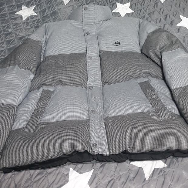 더블유브이프로젝트 플랍 리버시블 덕다운 파카 그레이/블랙 (L)