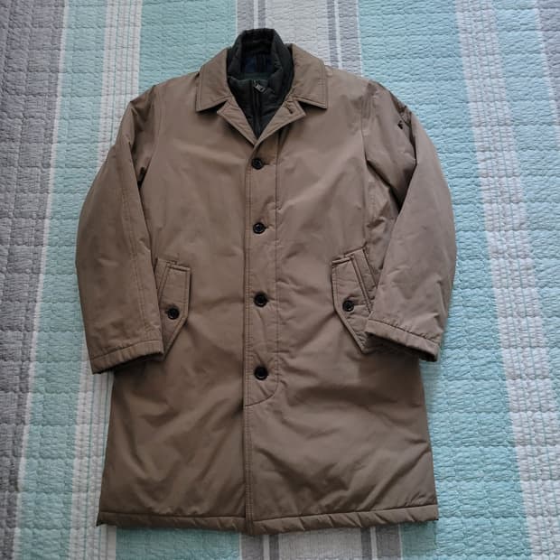 헨리코튼 Henry Cotton 구스다운 파일럿코트 100사이즈