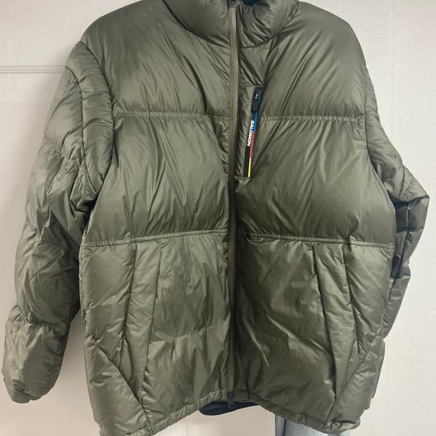 Salomon Contour Down Jacket Khaki