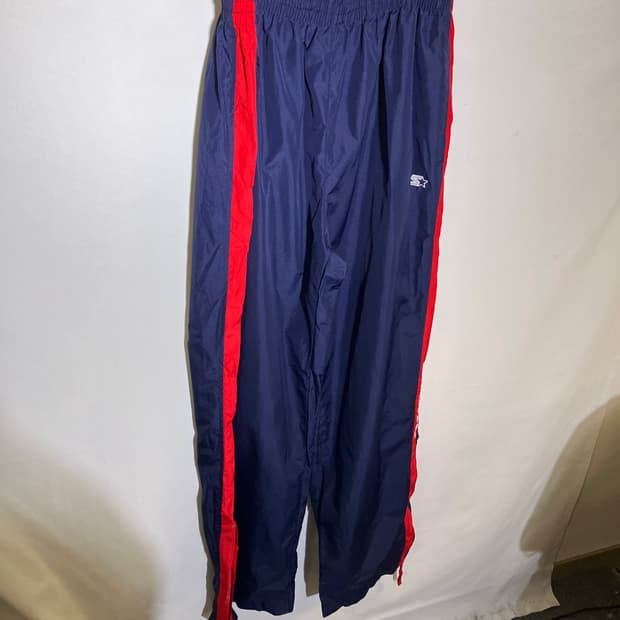 L)스타터 올드스쿨 와이드 우븐팬츠 트랙팬츠 츄리닝