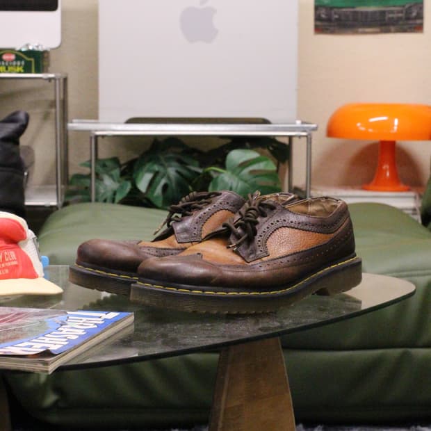 90s 닥터마틴 옥스포드 윙팁