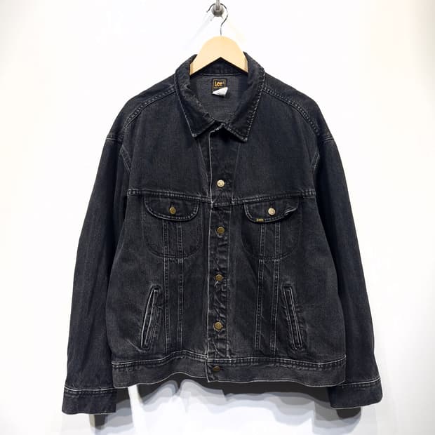 리(LEE)90's USA 블랙 워싱 데님 자켓