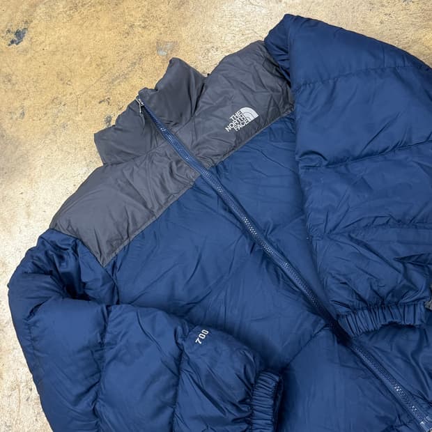 노스페이스 네이비 눕시 패딩