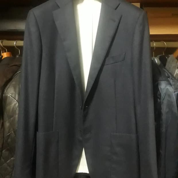[판매] Belvest Navy Jacket 벨베스트 자켓(Hermes)