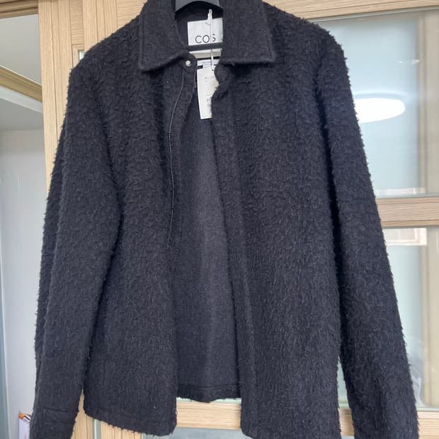 코스 블랙 울 자켓 cos