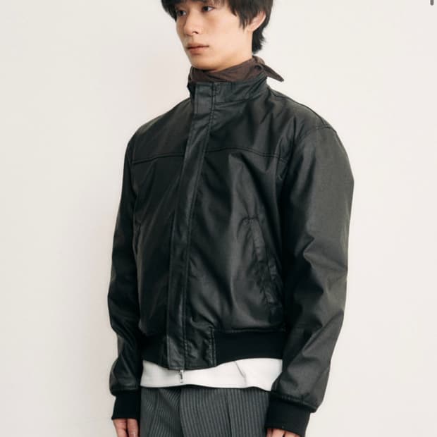 런디 LUNDY 어반 크롭 왁스 자켓 3