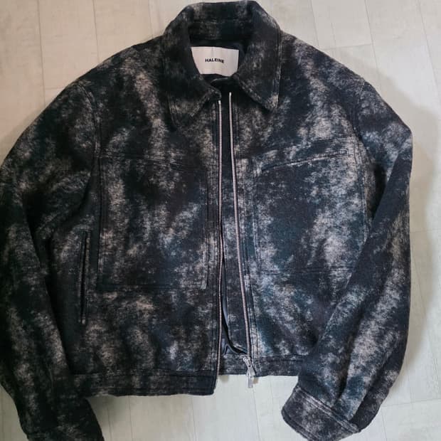 알렌느 자카드 블루종 1사이즈