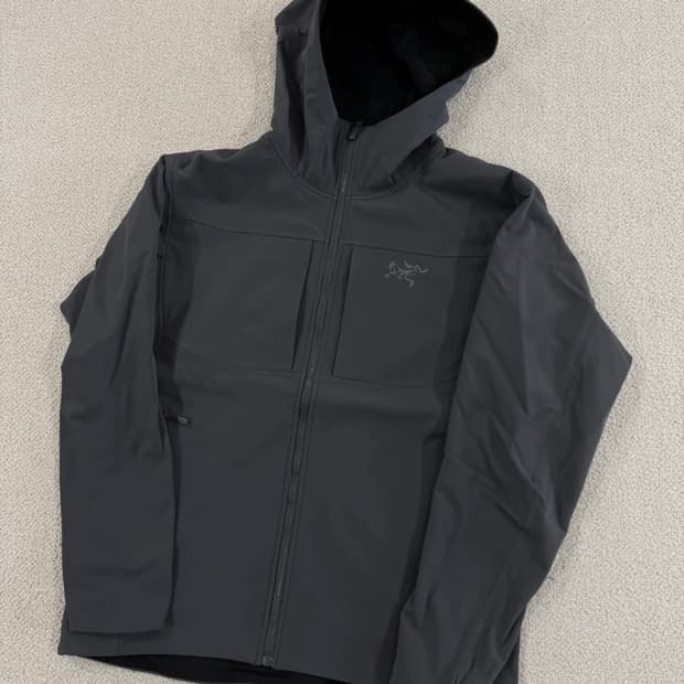 아크테릭스 감마 후디 블랙 L