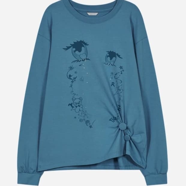 타입서비스 cry eyes 티셔츠 긴팔